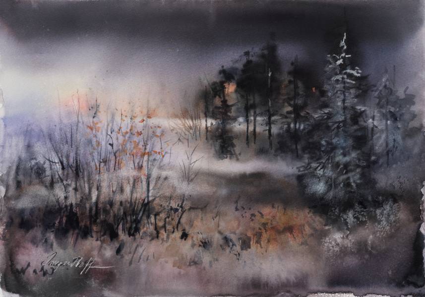 Høst 5 av Inger Hoff