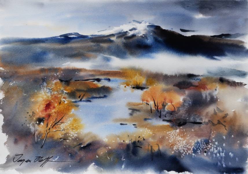 Høst 6 av Inger Hoff