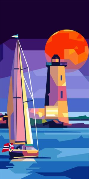 Moonlight bay av Torbjørn Endrerud