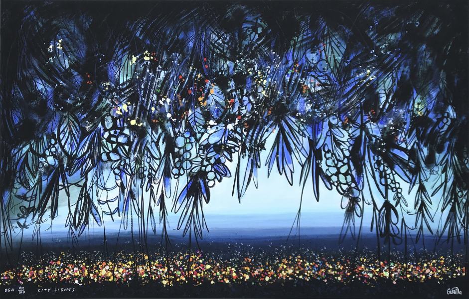 City lights av Gunilla Holm Platou