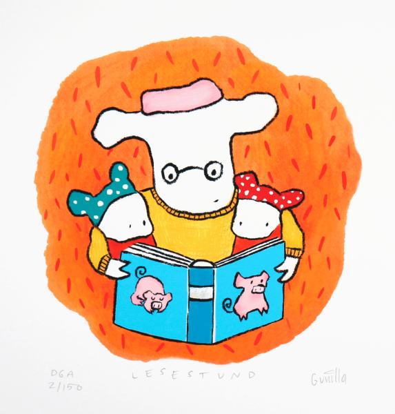 Lesestund av Gunilla Holm Platou