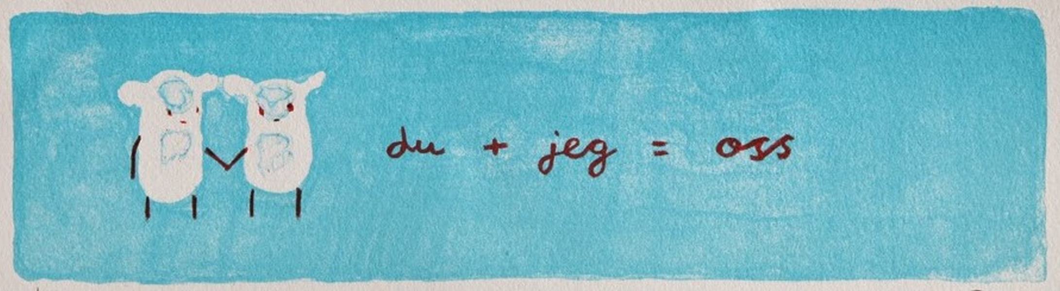 Du + jeg = oss av Gunilla Holm Platou