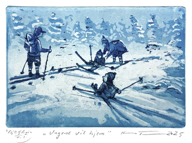 Ungene vil hjem av Kristian Finborud