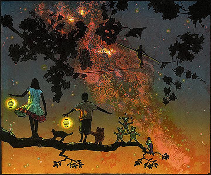 Balansekunst (stor) av Bjørn Saastad