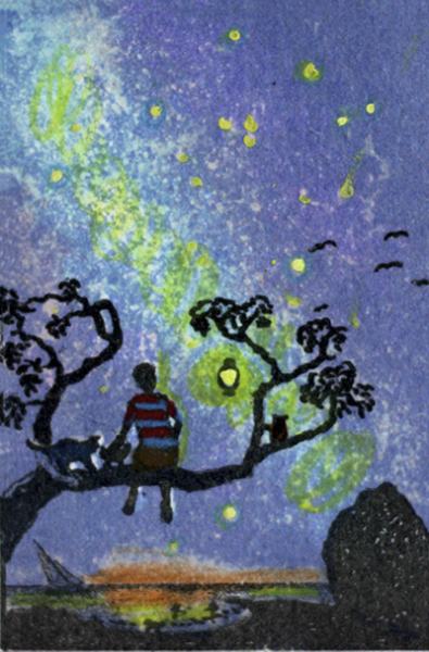 Natt av Bjørn Saastad