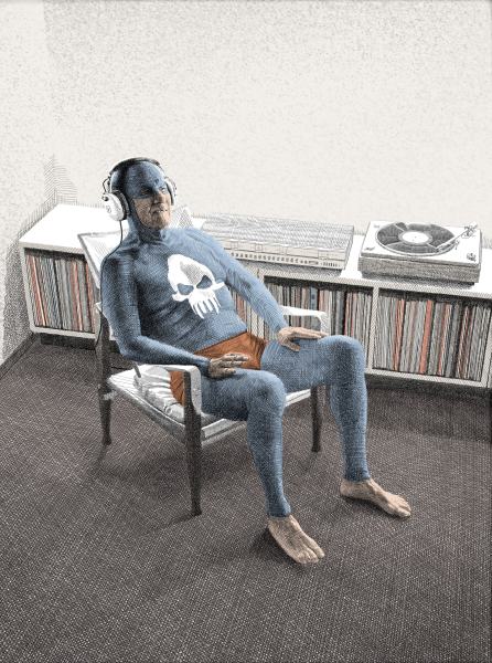 High fidelity, svart av Andreas Englund