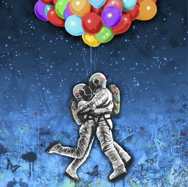 To the moon av Rino Larsen