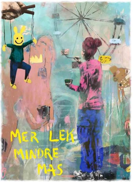 Mer lek mindre mas av Line Marsdal