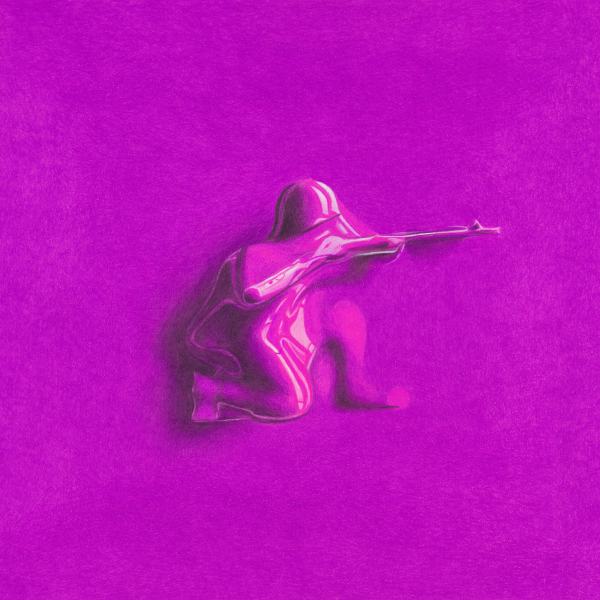 Toy soldier pink av Kristoffer Ask Hansen