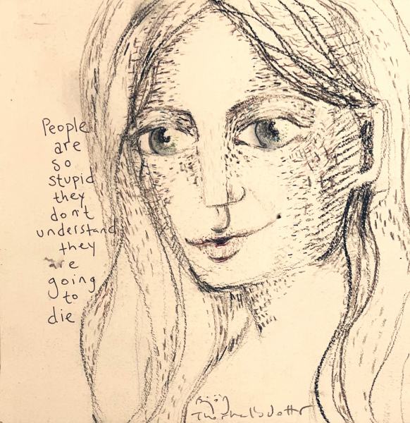 People are so stupid av Björg Thorhallsdottir