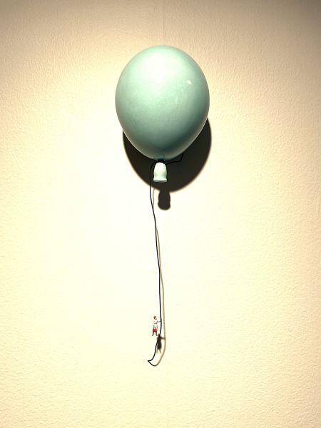 Mintgrønn ballong #13 av Kristin Antonsen