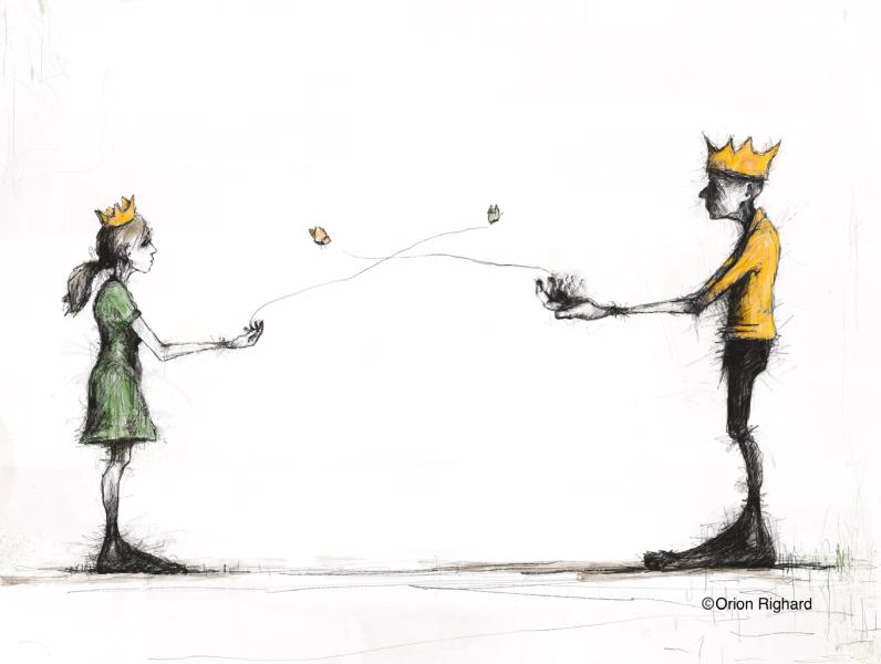 Sending love av Orion Righard