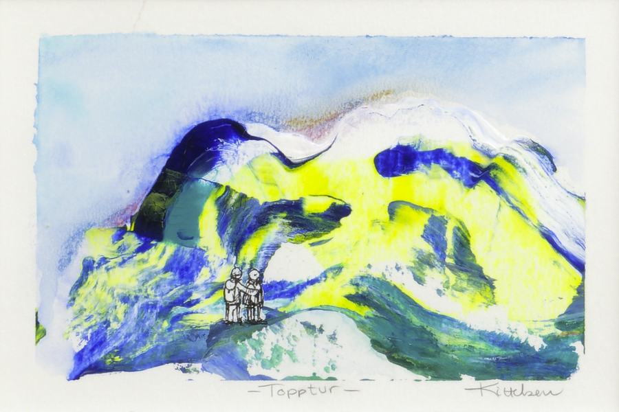 Den eneste vei er opp av Susanne Kittelsen