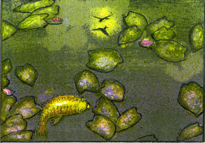 Gullfisken og svalen av Bjørn Saastad