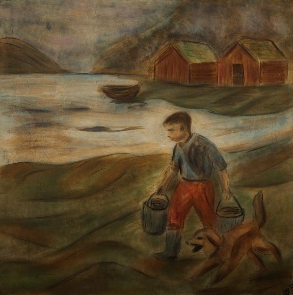 Langs fjorden av Håkon K. Indrehus - HKI